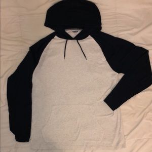 men’s long sleeve t-shirt hoodie